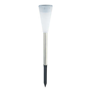 Lampe solaire conique avec led couleur changeante