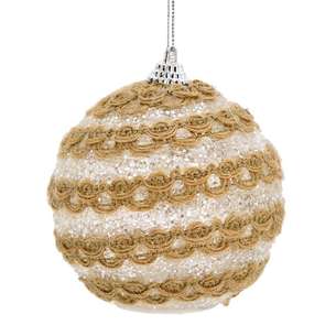 Boule lumineuse dentelle