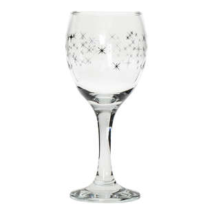 6 verres à pied 