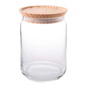Pot de conservation en verre pure jar wood - luminarc Couleur transparent  Luminarc