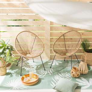 Fauteuil filaire 