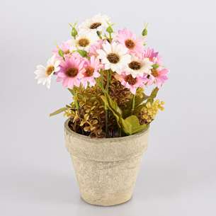 Aster artificel pot