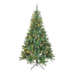 Sapin à LED 668 branches vert