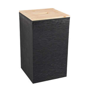 Pelle à granulés de bois noir 11.8x15.8x18.2cm - L'Incroyable