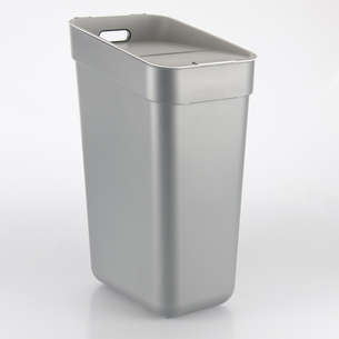 Poubelle de tri 30L gris anthracite
