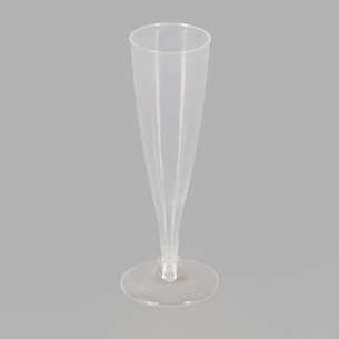 Lot de 4 flûtes transparent 