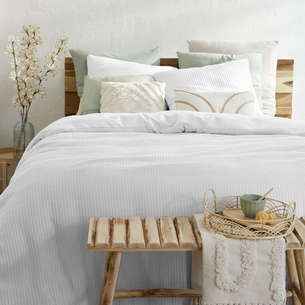 Drap Housse Percale De Coton 160x200 Cm - Bonnet 30 Cm Pour Matelas Épais - Duquennoy & Lepers - Uni Lin