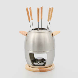 Fondue Chocolat Bougie Pot à Fondue En Céramique Avec Deux Fourchettes Utilisées Pour Le Tasse Fondue Chocolat Bougie