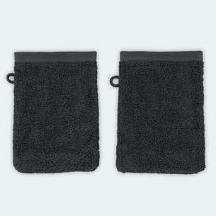 Lot de 2 gants de toilette 