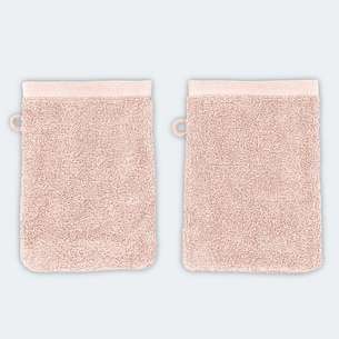 Lot de 2 gants de toilette 