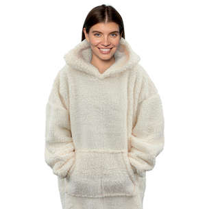 Pull plaid sherpa 