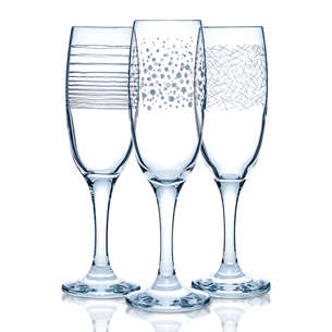 Lot de 6 flutes 