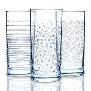 Lot de 6 verres hauts à eau 