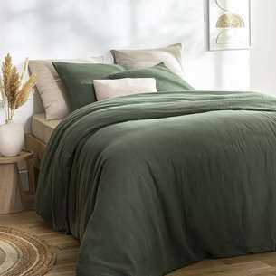 Housse de couette en gaze de coton 