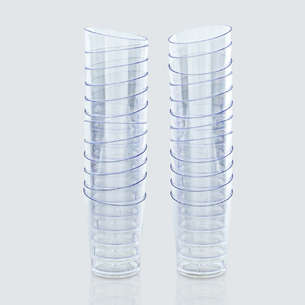 Jesdavan 200 Pièces Mini Cuillères Verrines Plastique Réutilisables Transparentes Pour Desserts, Glaces Et Apéritifs