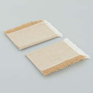 Lot de 2 serviettes de table 