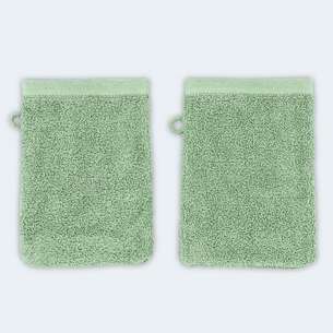 Lot de 2 gants de toilette 