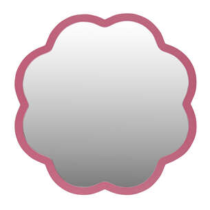 Miroir fleur prune