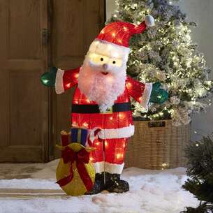 Père Noël lumineux 