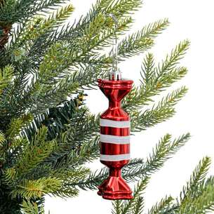 Papillote décorative à suspendre rouge 