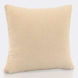 Coussin velours côtelé 