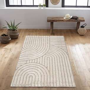 Tapis rectangulaire décor ponts 