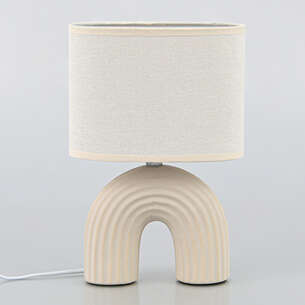 Lampe avec abat-jour 