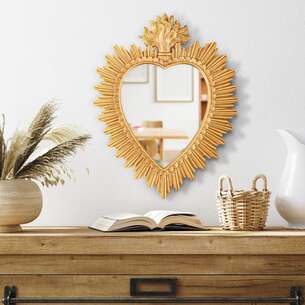 Miroir coeur 