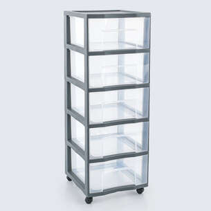 Tour de rangement 5 tiroirs XL