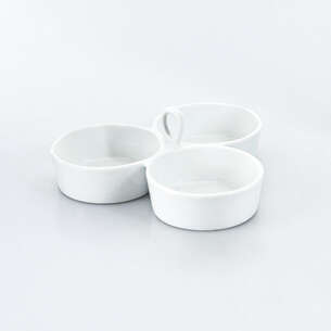 Plat apéritif 3 compartiments