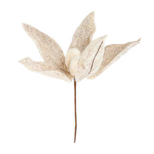 Tige artificielle de poinsettia 