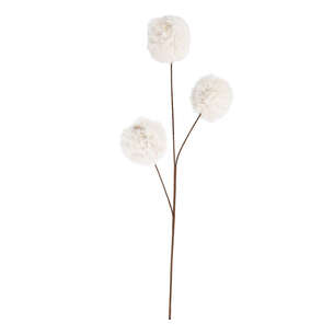 Tige artificielle boules de neige 