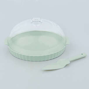 Plat à gâteaux avec cloche 