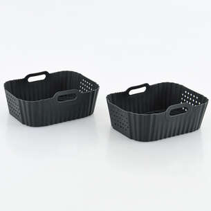 Set de 2 paniers de cuisson air fryer