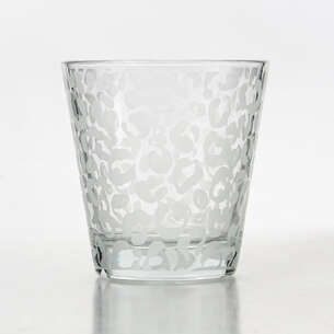 Verre imprimé léopard 