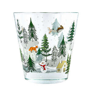 Verre bas de Noël 