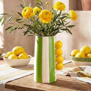 Vase avec anse citrons 