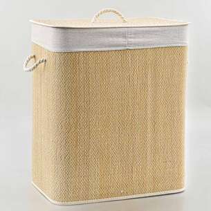Panier à linge "Nohea" double compartiment 