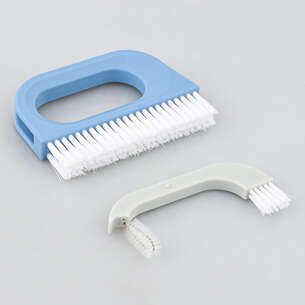 Brosse pour joints 2en1 bleu et gris 