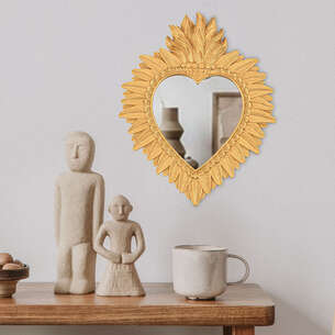 Miroir coeur 
