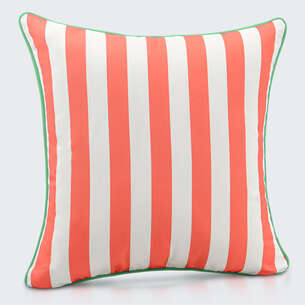 Coussin à rayures 