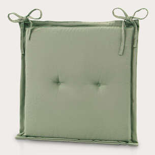 Dessus de chaise "Cloudy" uni celadon