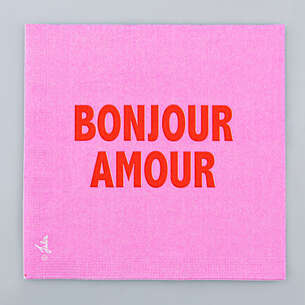 Lot de 20 serviettes 